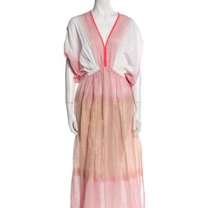 Lemlem v neck long dress